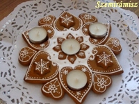 Szemiramisz Gingerbread Advent Wreath